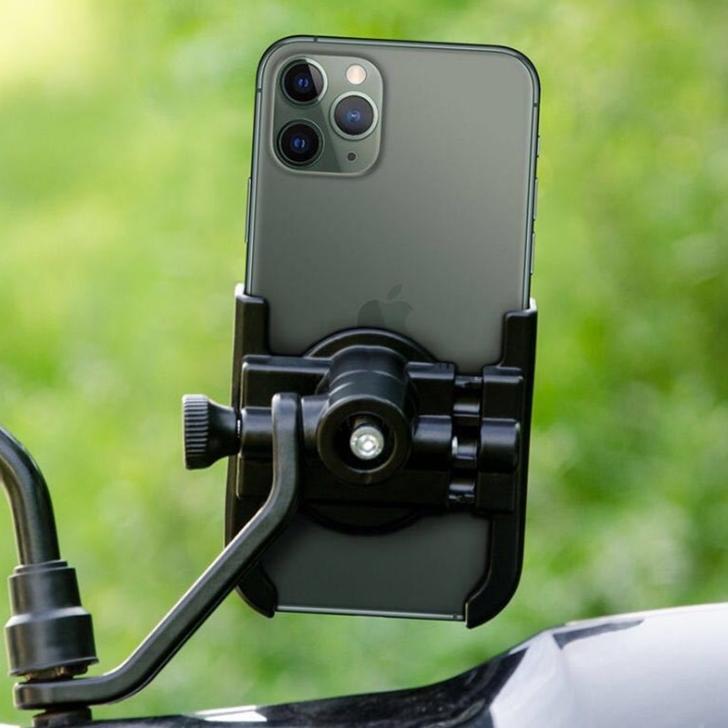 PROMO HOLDER HP MOTOR STAND PENYANGGA HANDPHONE SPION DAN STAND MOTOR HOLDER SEPEDA MOTOR HOLDER HP 