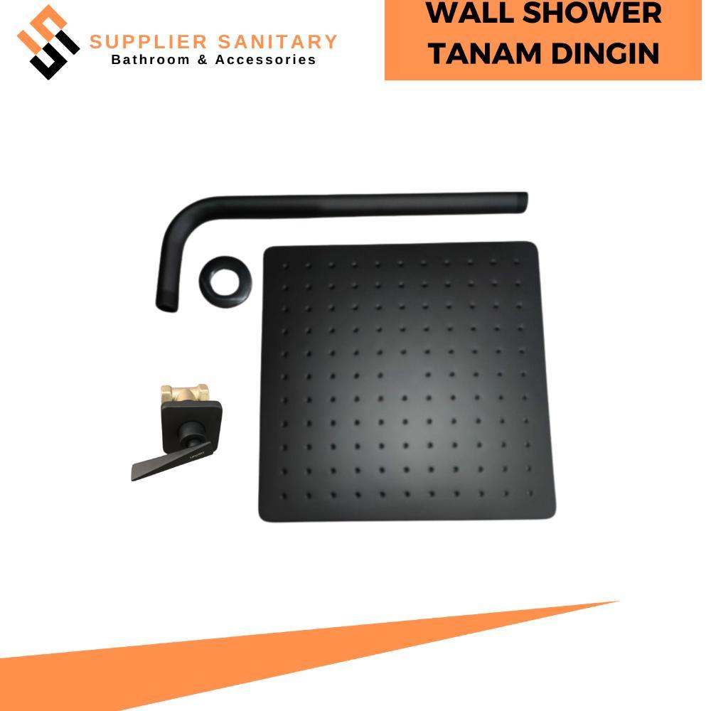 Wall Shower Paket Stop Kran Tanam/Shower Mandi/Stop Kran Tanam