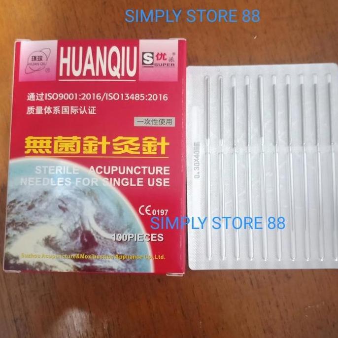 Medkit- Jarum Akupuntur Super Huanqiu/Acupunture Needle/Jarum Huan Qiu Super