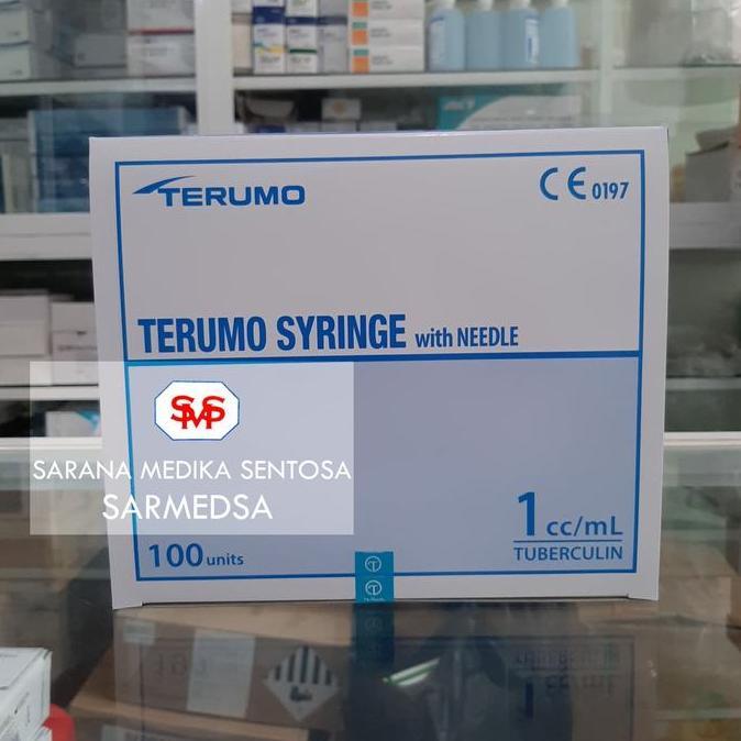 Medkit- Spuit 1Cc Tuberculin Terumo / Jarum Suntik 1Ml Tuberculin Terumo