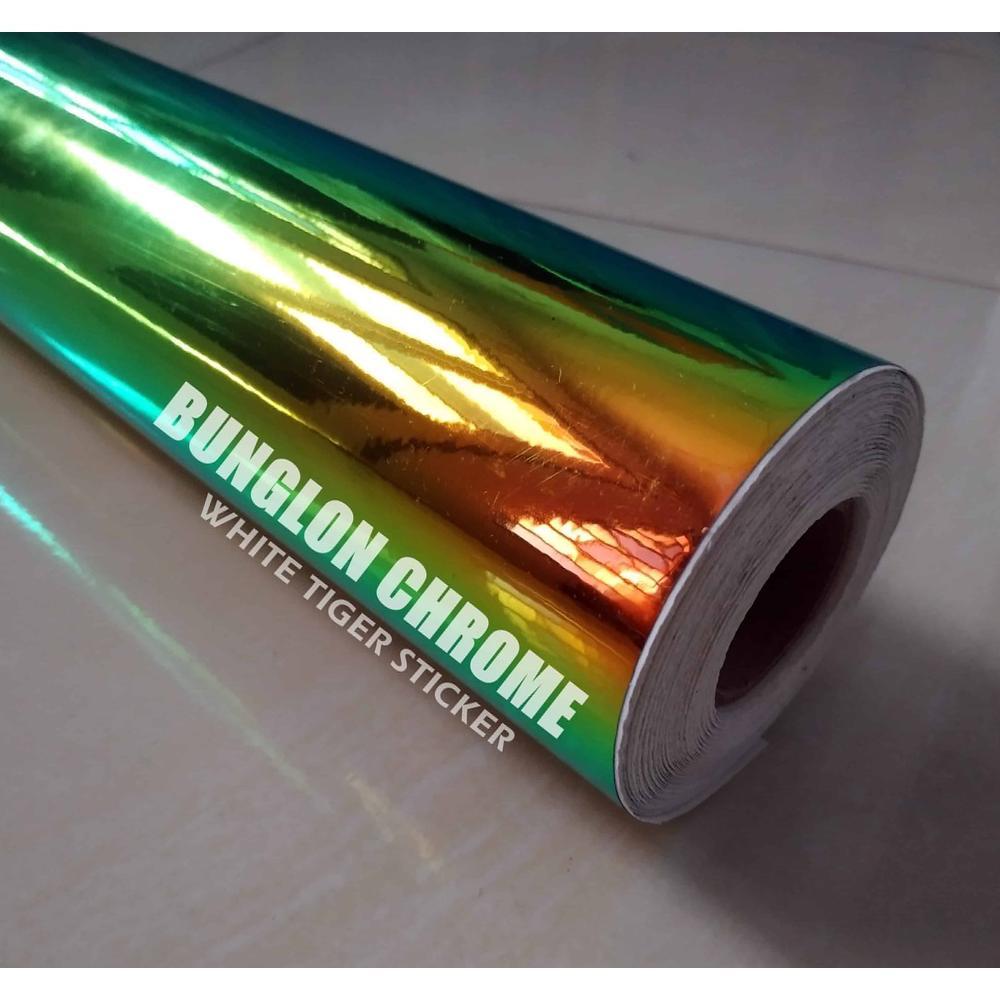 FAST DELIVERY SKOTLET STIKER MOTOR BUNGLON CHROME PREMIUM TERBARU SKOTLET CROM BUNGLON STIKER MOTOR 