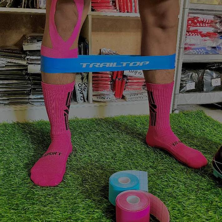 Kualitas Super Resistance Bands 5 Levels Gym Set | Trailtop Yoga Stretch Loops Band Paha Kaki Latiha