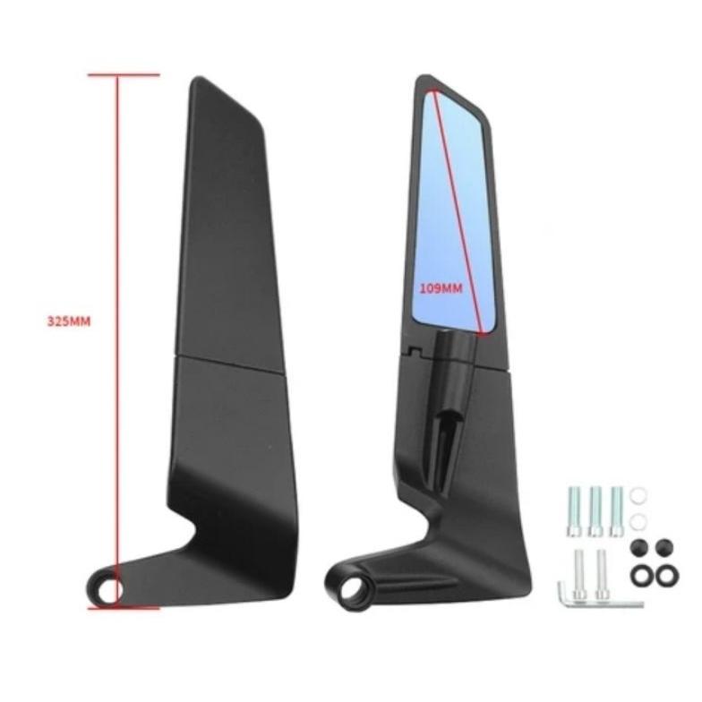 HOT Spion winglet V3 Model Ducati Spion Variasi New NMAX Aerox Genio Vario 160 PCX Adv Vixion satria