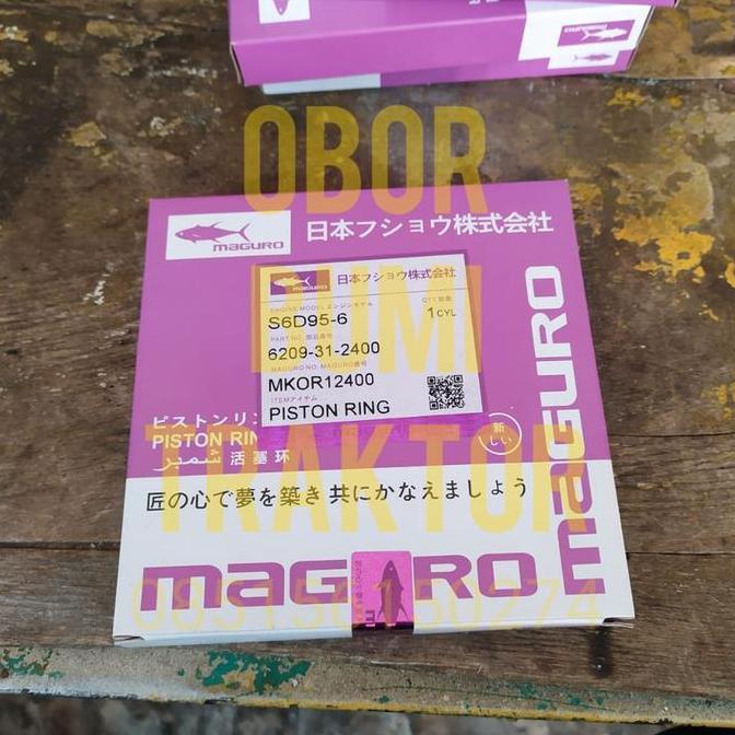 MAGURO RING PISTON 6209-31-2400 PC200 S6D95L SA6D95L KOMATSU