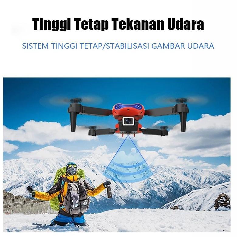 Smart Drone E99 Pro 4K  Dual Kamera Hd Drone Mini Wifi Fpv Kamera Drone Outdoor Indoor Posisi Visual