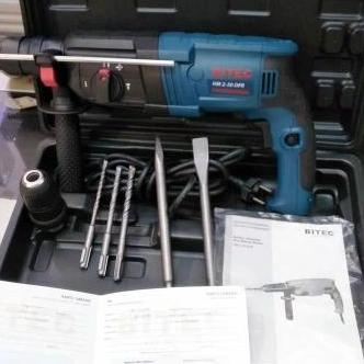 Mesin bor beton SDS plus BITEC HM2-30DFR Hammer drill HM 2 - 30 DFR