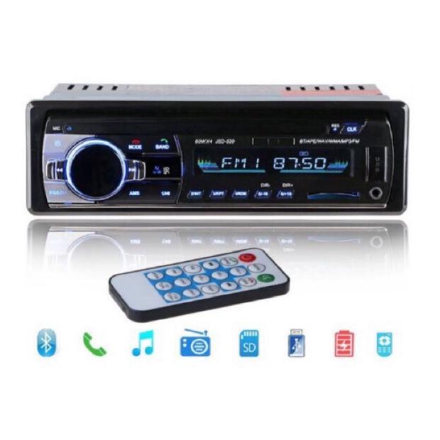Tape Mobil Jsd-520 Audio Mobil Car Jsd520 Radio Mobil Multifungsi Bluetooth Blutut Usb Mp3 Fm Radio