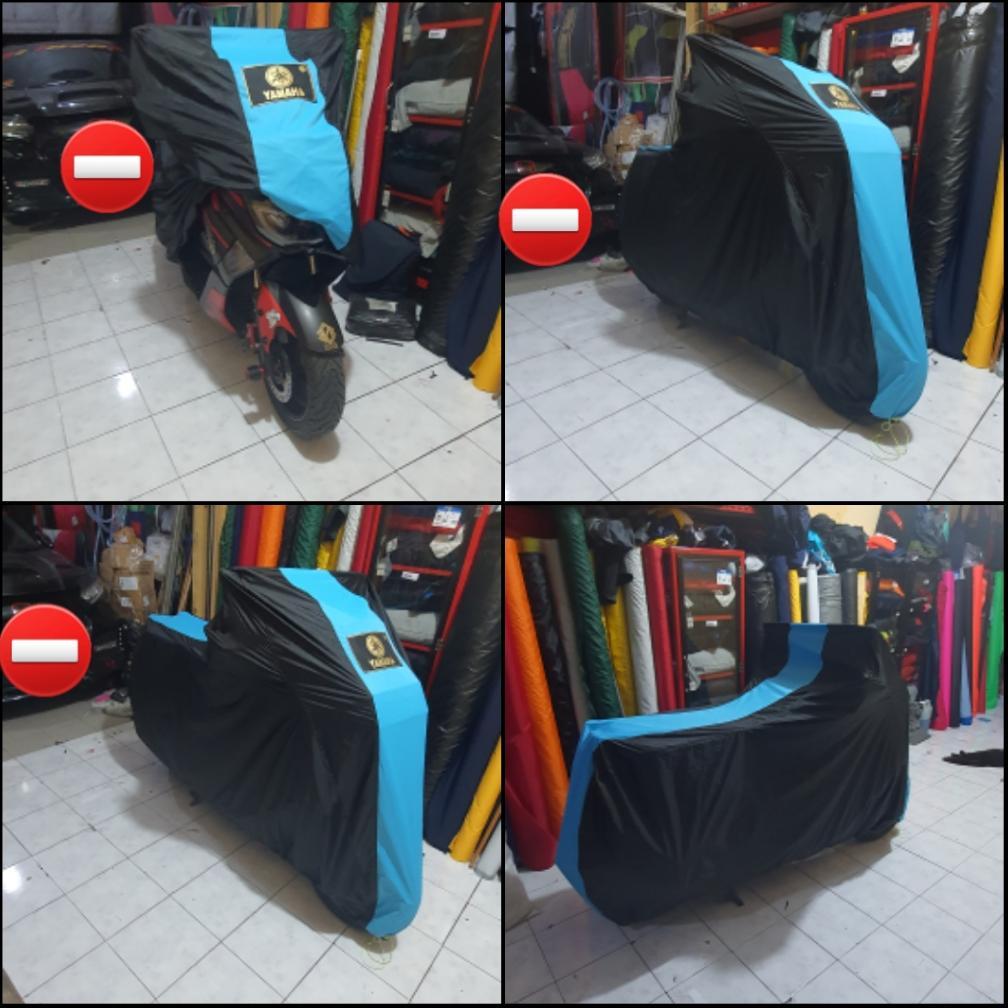 Cover Motor Nmax, Selimut Motor Nmax, Sarung Motor Nmax, Body Cover Motor Nmax Polyester Premium , P
