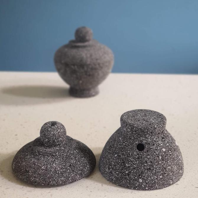 Tempat bakar Dupa Kerucut Gaharu Wadah Bakar Bukhur Pendupaan Arab