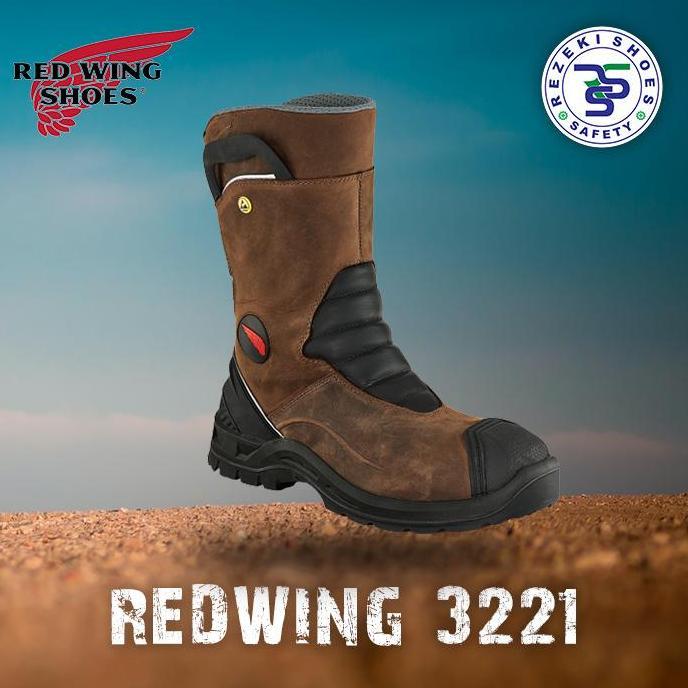 Safety Shoes Redwing 3221 / Sepatu Red Wing 3221 Original Boots - SEPATU SAFETY terlaris