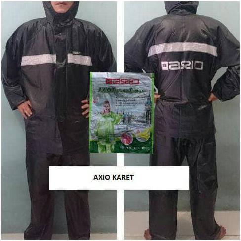 Promo Jas Hujan Axio ( Bahan Karet )