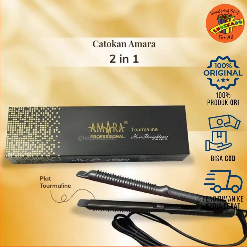 AMARA Professional Hair Straightener - Catokan Rambut