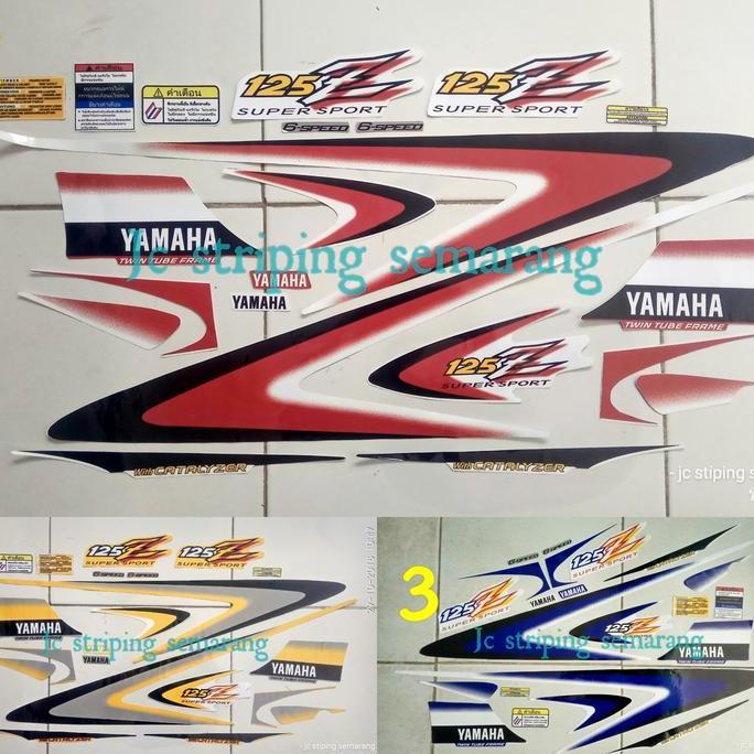 TERMURAH - striping yamaha 125z sabit