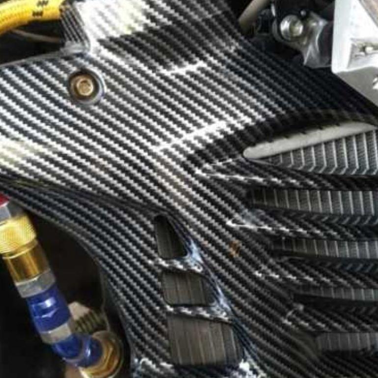 GARANSI Stiker carbon skotlet karbon 6D stiker karbon kevlar motor dan mobil