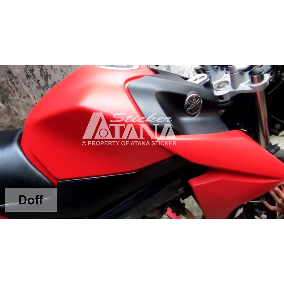 termurah skotlet merah glossy doff transparan stiker red decal anti gores gilap metalik dop tembus h