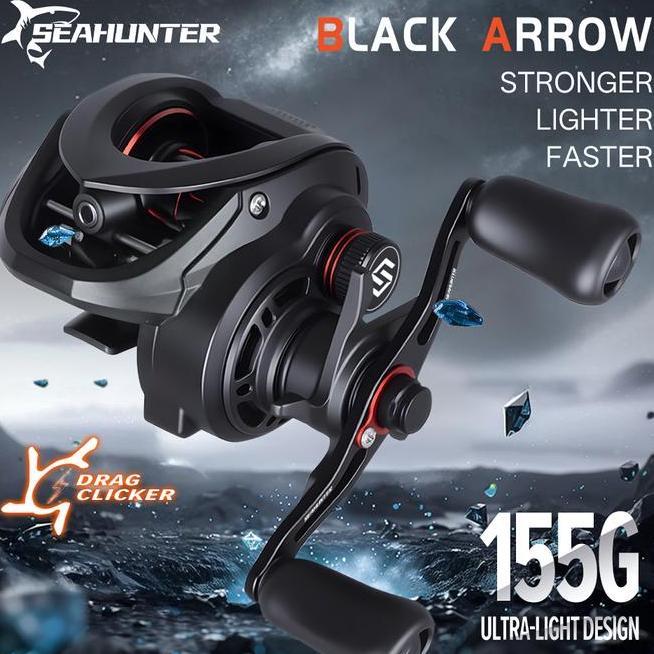 Seahunter Bla Arrow Joran Pancing 1 Set Joran Ul Power Rod Baitcasting Bc Reel Pancing Bla Arrow 150