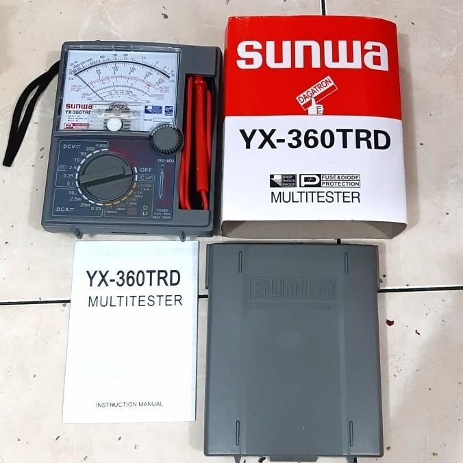 Multi Tester Multitester Manual Merek Sunwa Type Yx-360Trd
