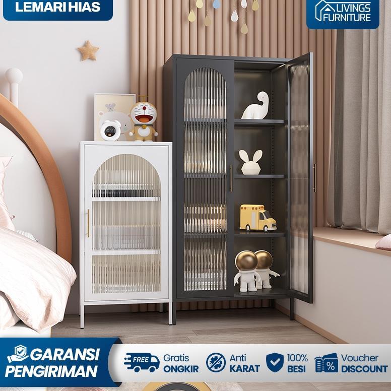 [BEST BUY] Lemari Hias Ruang Tamu Lemari Pajangan Ruang Lemari Kaca Panjangan Lemari Ruang Tamu Aest