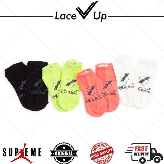 Kaos Kaki We11done No Show Socks | Welldone Invisible Hidden