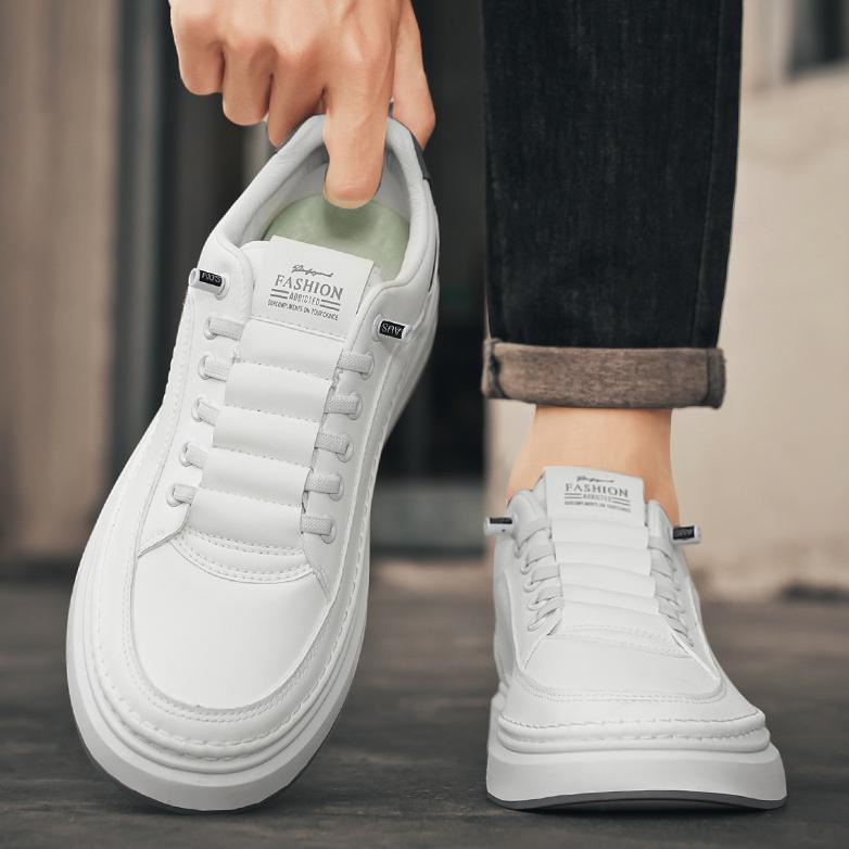 BEST SELLER SEPATU PUTIH PRIA ORIGINAL 100% SEPATU PUTIH COWOK KECE SEPATU PUTIH SEKOLAH