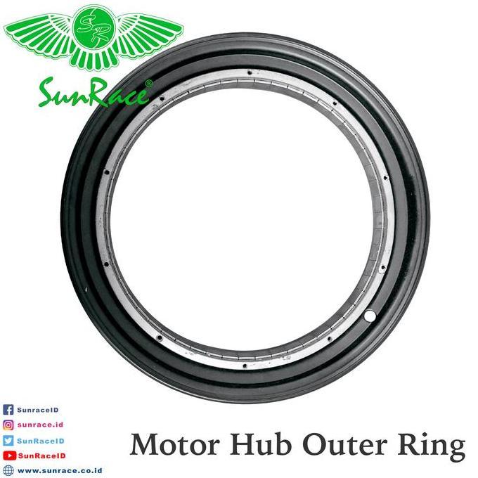 Promo RING HUB MOTOR / VELG / WHEEL BELAKANG SEPEDA LISTRIK + MAGNET Diskon