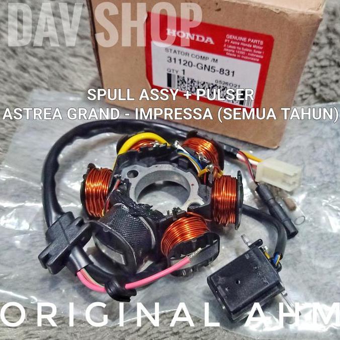 SPUL SPULL ASSY STATOR COMP SET ASTREA GRAND / IMPRESSA ORIGINAL AHM