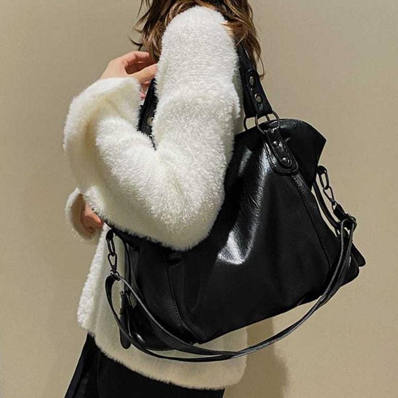 HOT PRODUCT Tas Tangan Kulit Coklat Totebag wanita Tas jinjing wanita serbaguna totebag jumbo