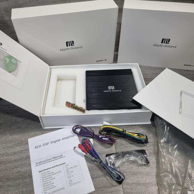 Promo DSP Martin Roland MAR-6 prosessor include power 6 CH Made in KOREA Diskon