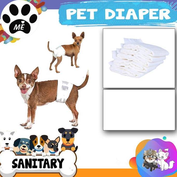 Zesukei- Diaper Anjing Kucing Jantan Male Diaper Popok Anjing Kucing