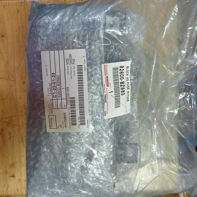 BOX SKRING SEKRING FUSE BOX ASSY TOYOTA NEW AVANZA 82600-BZ060 ORI ORIGINAL DAN TERPERCAYA