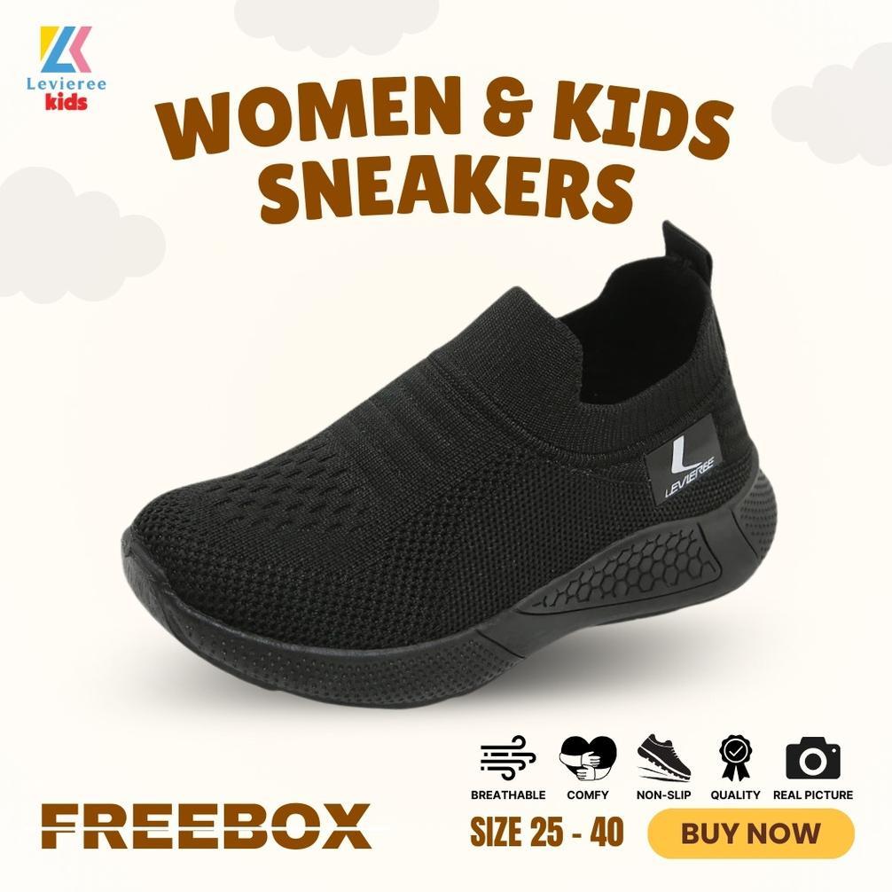 FREE ONGKIR LVRKIDS SHOTARO FREE BOX SIZE 25-40 LV0438 SEPATU SEKOLAH ANAK SD SEPATU SLIP ON ANAK HI
