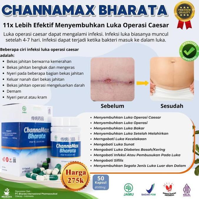 Bisasehat- Obat Cina Pengering Luka Pasca Operasi Caesar & Pengering Luka Jahitan