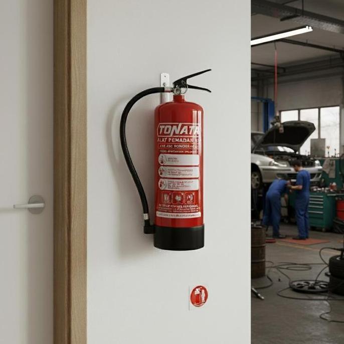 Amanbanget- Valve Pengganti Tabung Apar Tonata 3-12 Kg / Valve Spare Part Pemadam Api 3-12 Kilogram 