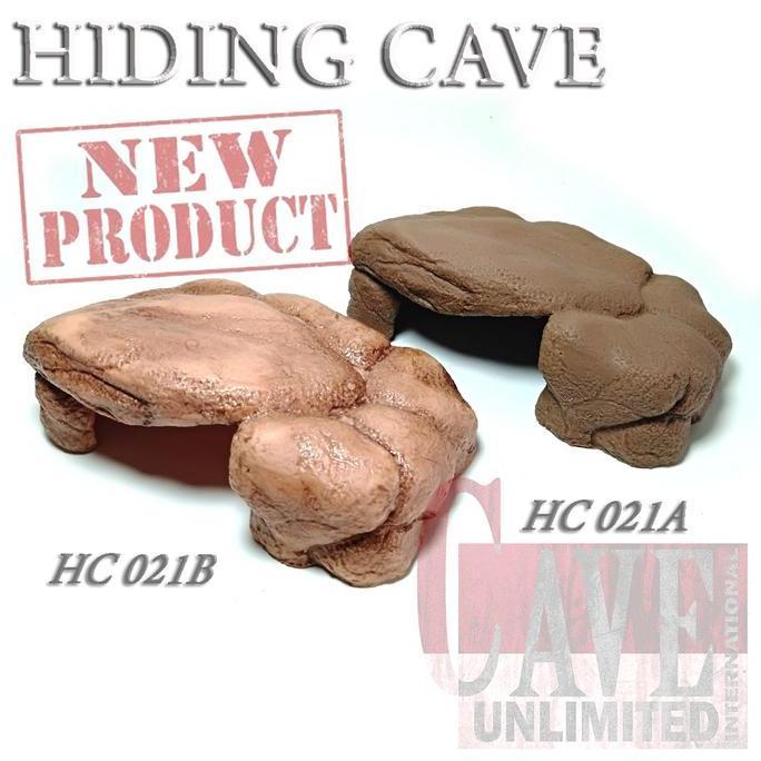 Lansungaja- Hc021A Hiding Cavetempat Bersembunyi Hewan Reptile Gecko Tarantula Ula