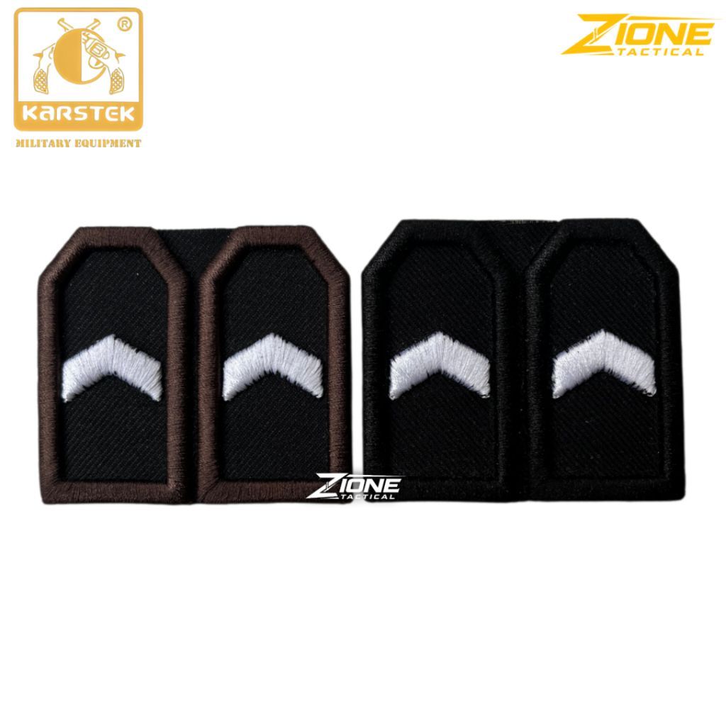 Pangkat TNI AD Prada Bordir | Tanda Pangkat Prajurit Dua | Atribut Seragam Loreng