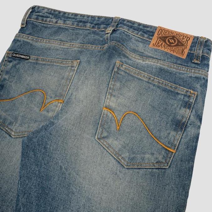 Larisyaa- [Best Seler] Queenbeer - Denim Pants Lynskey