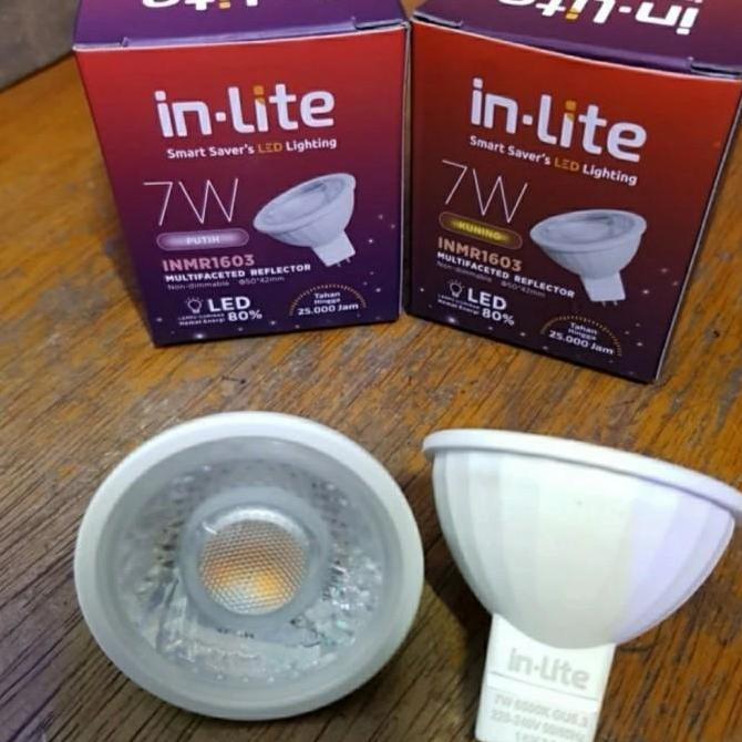 Lansungkirim- Lampu Mr16 3 5 7 Watt Inlite 220V 3000K 4000K 6500K