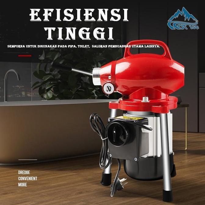 Solusi Saluran Mampet Mesin Bor Ridgid Drain Cleaner Pembersih