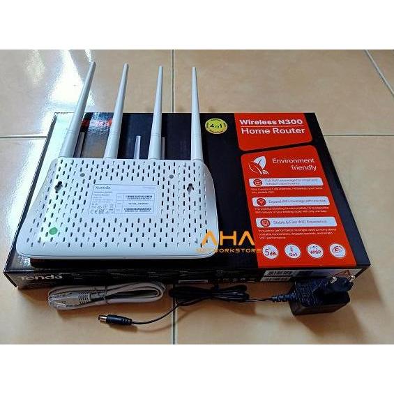 TENDA F6 Wireless N300 Router Tenda F6 Easy Setup Router 4 antena