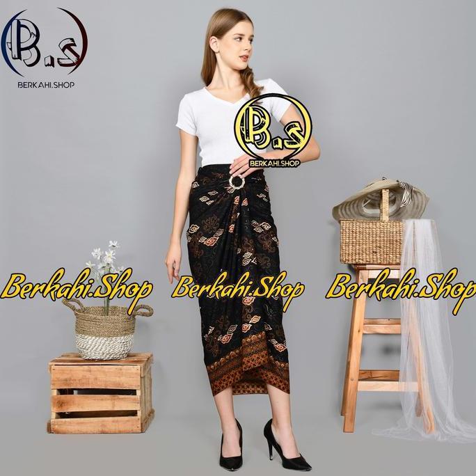 DF316 >> Rok Lilit Warp Skirt Serut Songket Jumputan Batik Panjang Wanita Bawahan Kebaya Kondangan N