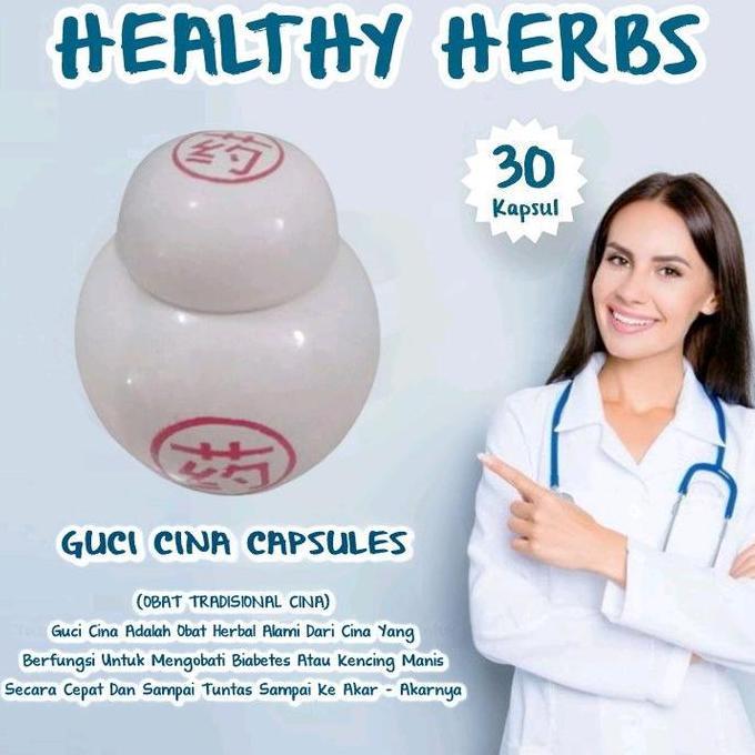 Full- Guci Cina Asli Original Herbal Diabetes Guci Cina Capsules
