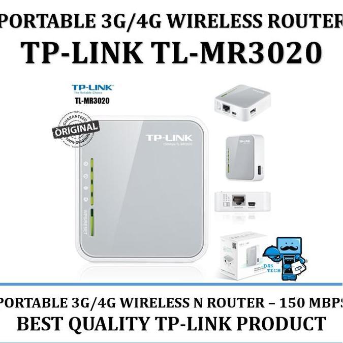 Router TP-LINK MR 3020 Wireless