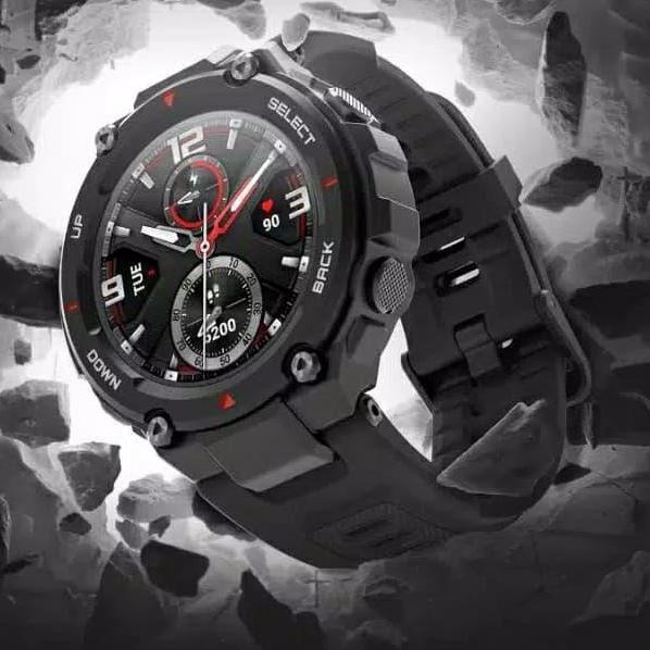 TALI JAM TANGAN AMAZFIT T-REX RUBBER STRAP TALI JAM TANGAN AMAZFIT