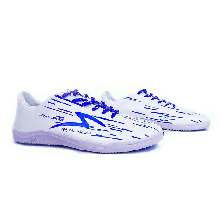 PROMO SEPATU FUTSAL SPECS Lightspeed Reborn White/Dazzling Blue