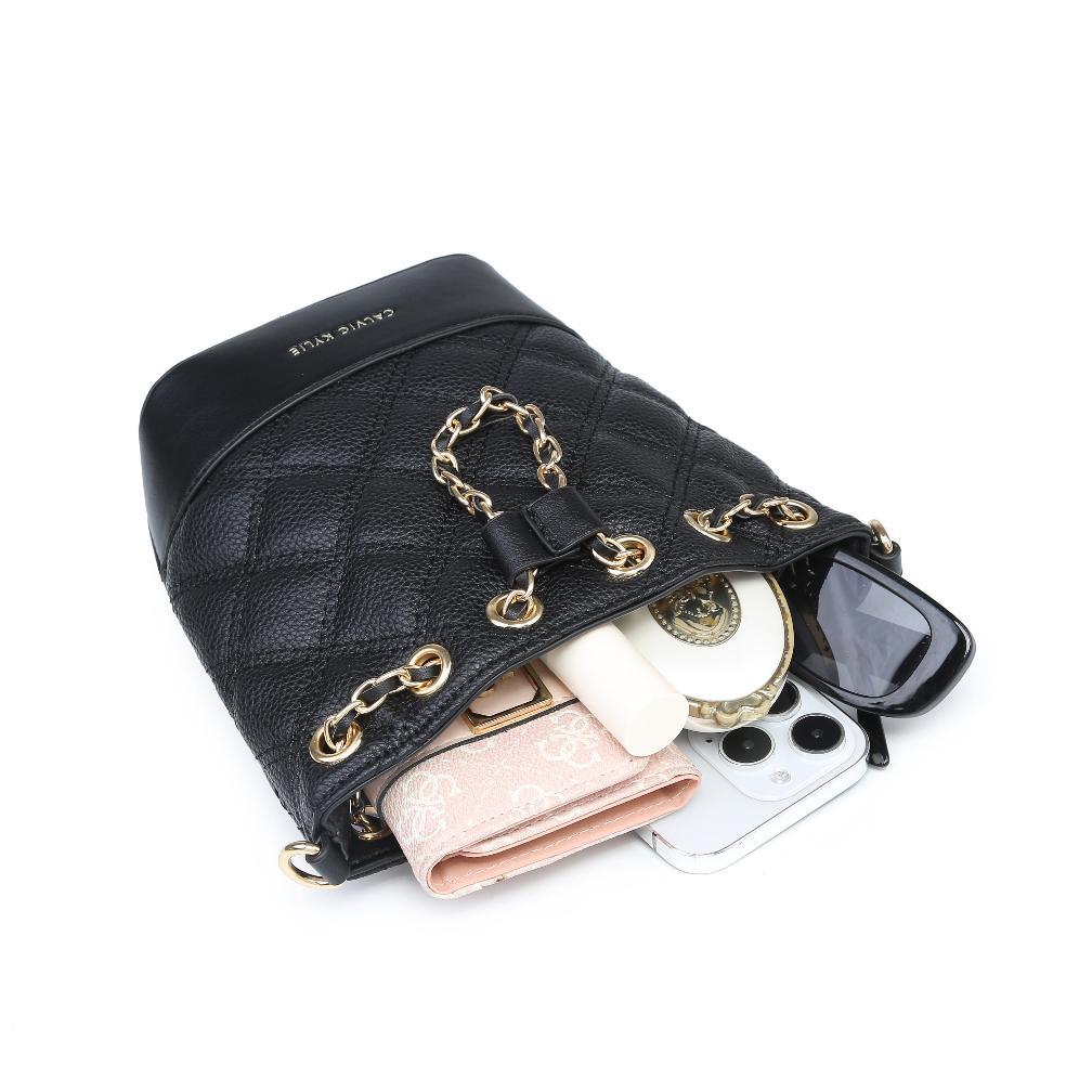 TERBARU CALVIC KYLIE - Tas rantai bucket bag / Tas serut rantai fashion / Sling bag bucket bag / Sli