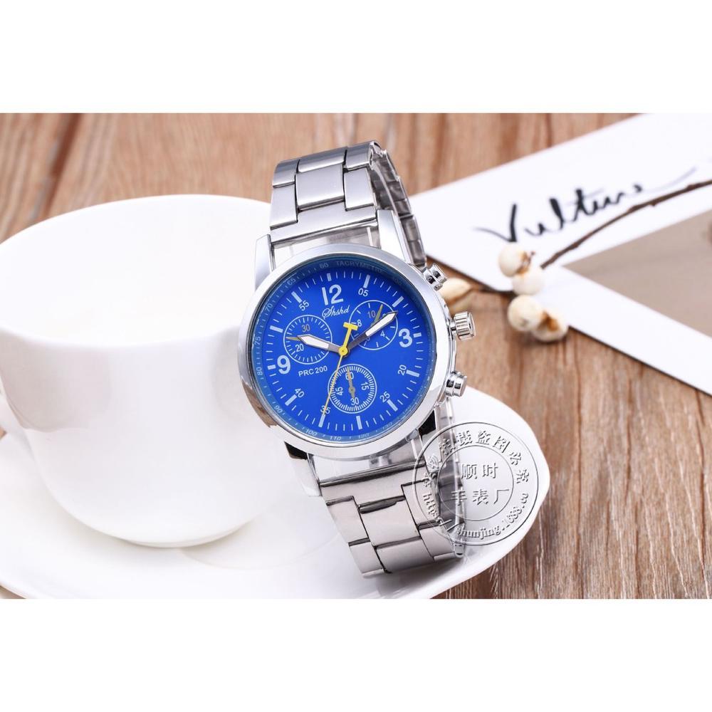 FREE ONGKIR MURAH JAM SHSHD/JAM TANGAN PRIA SPORT CASUAL ORIGINAL STRAP STAINLESS STEEL