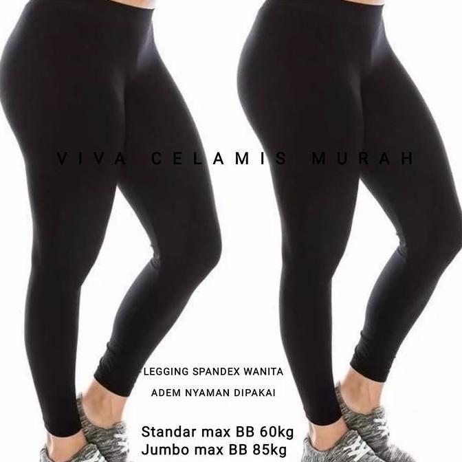 DV313 - Legging Panjang Wanita/Dalaman Gamis/Spandex Tebal Adem/Legging Murah