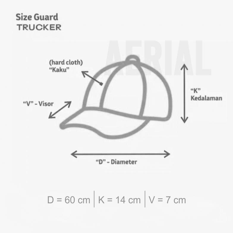 DISKON AERIAL ORIGINAL - TOPI TRUCKER PRIA, TOPI JARING PRIA, TOPI DISTRO PREMIUM QUALITY