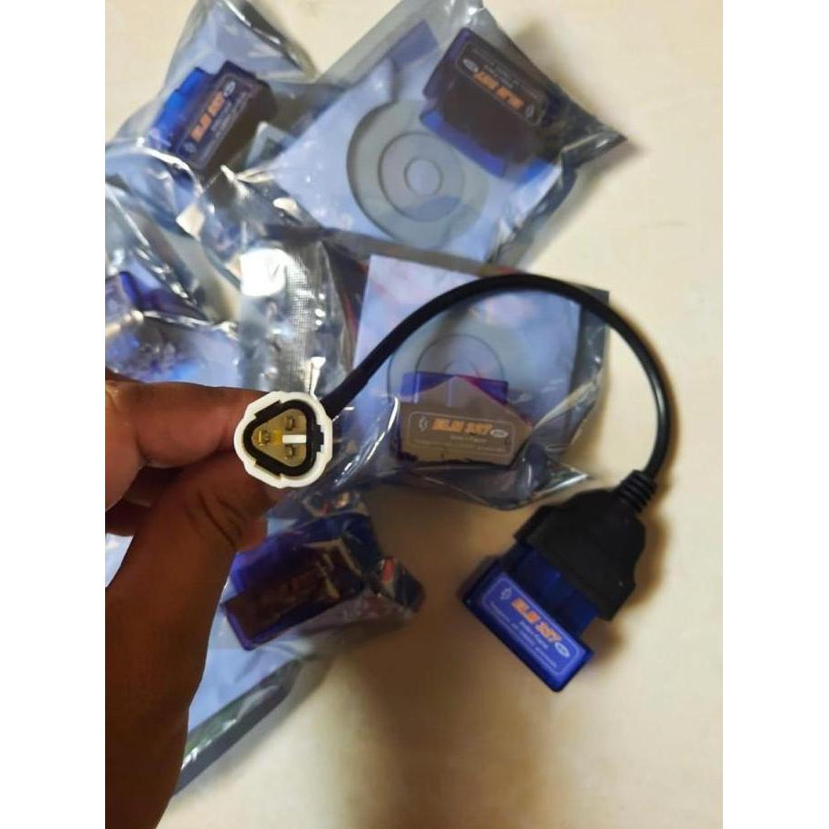 SOKET SCANER OBD2 PNP OBDII OBD 2 YAMAHA XMAX NEW NMAX NON ABS DLL