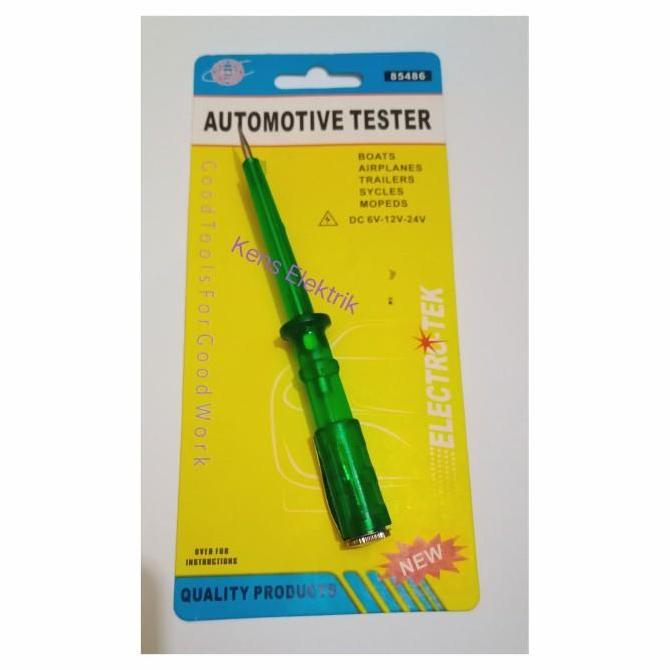 Tespen aki dc tespen aki bagus obeng test pen aki